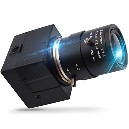 Camera Webcamera: Hotpet 2.8-12mm Varifocal Lens USB Camera – Front View