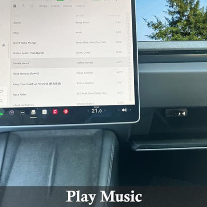 Leiakendi Glove Box USB Hub: Tesla 2024-2025 Model 3 – Feature Highlight