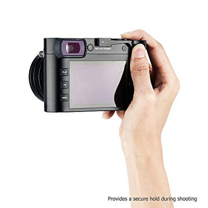 JJC Deluxe Dedicated Metal Thumb Up Grip for Leica Q2 Thumb – Close-up Detail