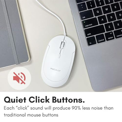 Macally Wired USB C Mouse: Macally UCDYNAMOUSE Type C – Packaging