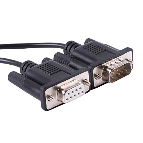 DB9 Male to Female Cable: APC UPS 940-0024C – In Use