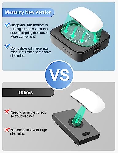 Meatanty Mouse Jiggler: Silent Undetectable Mouse Mover – Side View