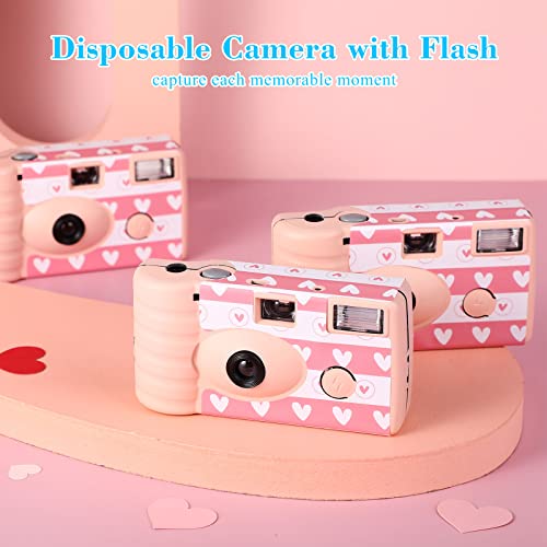 3 Pack Disposable Camera for Wedding Simple Use Color Film – Side View