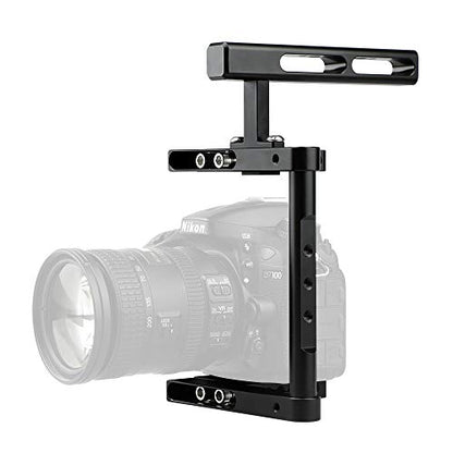 CAMVATE Basic Camera Cage Rig with Top Handle Universal Use – Close-up Detail