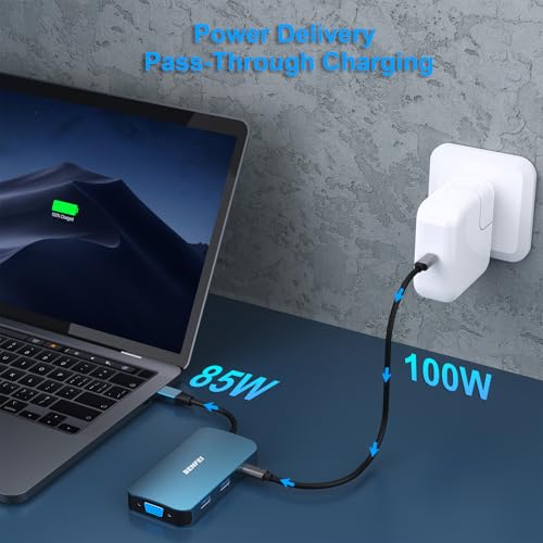 BENFEI USB C Docking Station: 8-in-1 USB C Hub with Triple – Feature Highlight