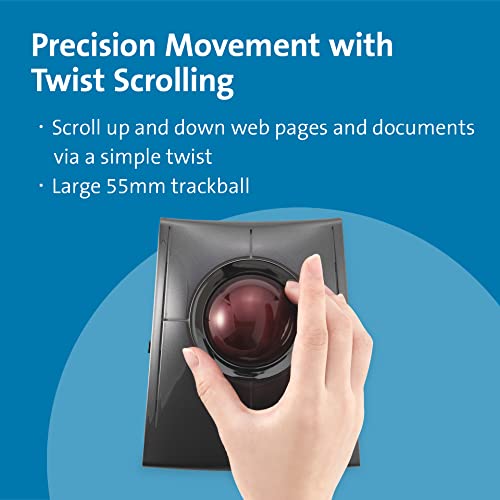 Kensington SlimBlade Pro Wireless Trackball – In Use