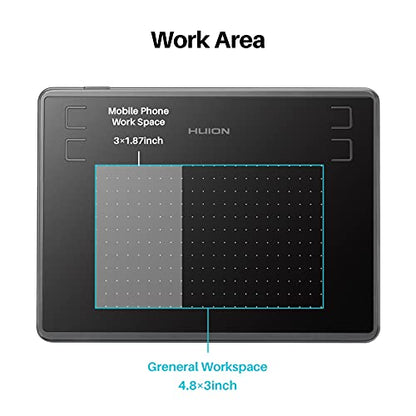 Tablet Drawing: HUION Inspiroy H430P Graphic Tablet with – Feature Highlight
