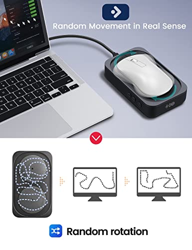 Mouse Starsiki: STARSIKI Undetectable Mouse Mover Jiggler – Side View