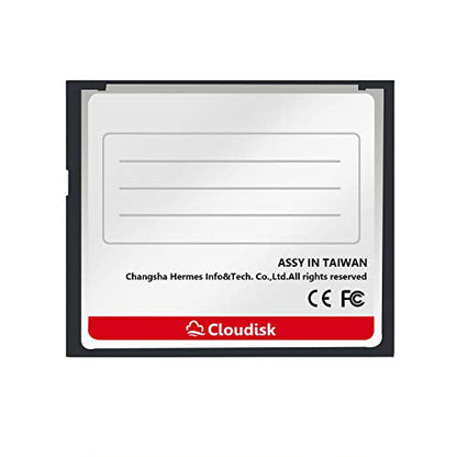 Cloudisk Compact Flash Card 32GB 300X CF 2.0 Card – Side View