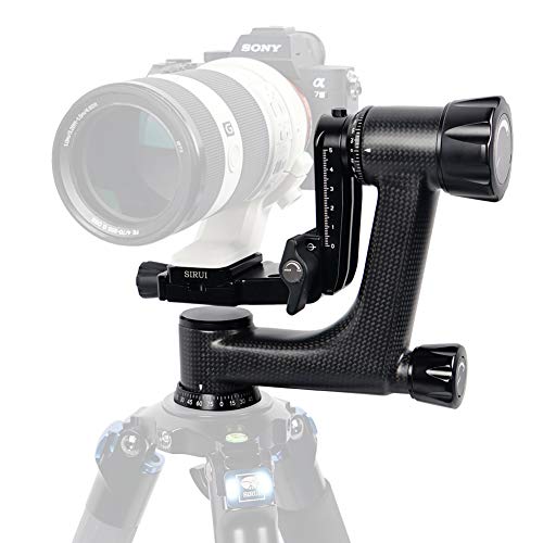 SIRUI PH-Series Carbon Fiber Gimbal Head (PH-10) – Front View
