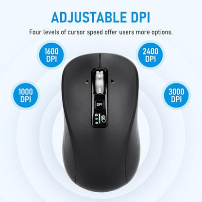 Mouse Bluetooth: Advanced Wireless Mouse with 2 Bluetooth – Feature Highlight