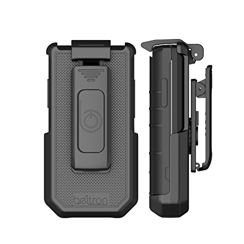 BELTRON Holster for CAT S22 Flip Phone (T-Mobile – In Use