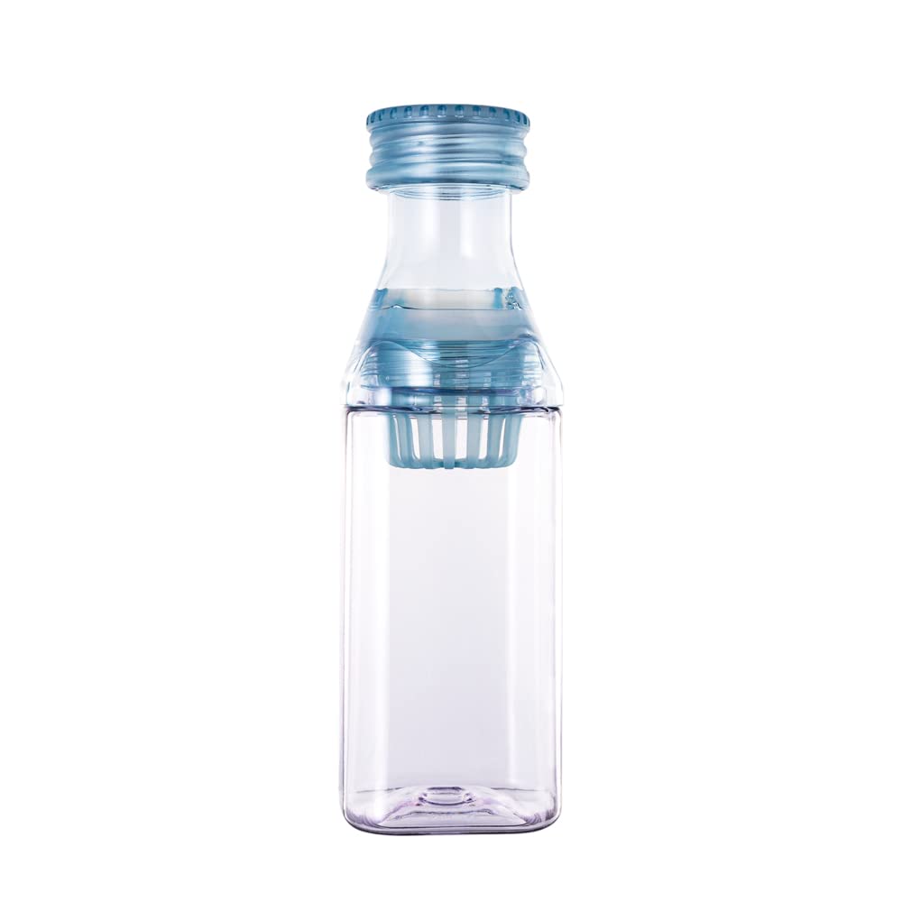 NewTalent 21oz Fruit Infuser Water Bottle,BPA Free Flavored Water Bottle with Fruit Infuser (blue)