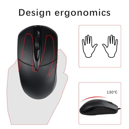 Heated Mouse: Flylin USB Heated Computer Mouse 1600DPI – Packaging