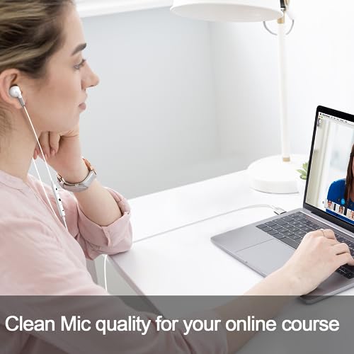 DUKABEL Ear: DUKABEL USB In-Ear Headphones Premium Sound – Close-up Detail