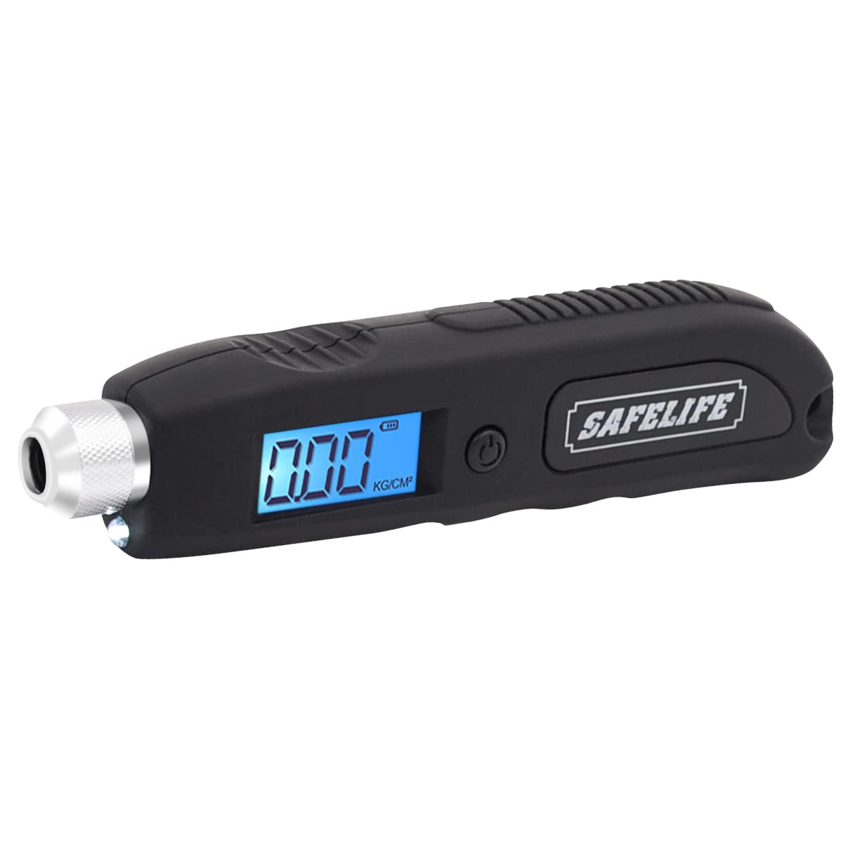 SAFELIFE Digital Tire Pressure Gauge 230 PSI 4 Setting with Larger Backlit LCD Flashlight for Truck and RV