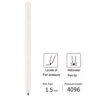 Z Fold 4 Stylus Pen with 2 pcs Tips Replacement Compatible for Samsung Galaxy Z Fold 4 Phone Only (Beige)