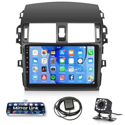 9 Inch Car Radio for Toyota Corolla 2009-2013 – Front View