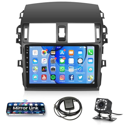 9 Inch Car Radio for Toyota Corolla 2009-2013 – Front View