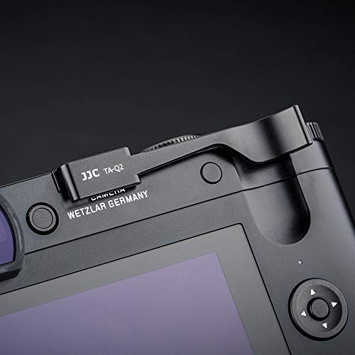 JJC Deluxe Dedicated Metal Thumb Up Grip for Leica Q2 Thumb – Additional Angle