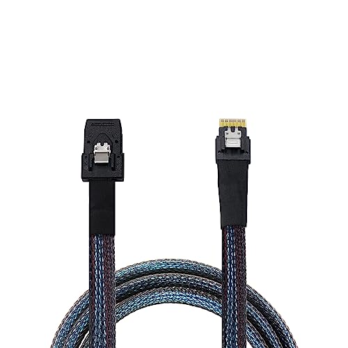 SFF-8654: Heretom 2PCS SFF-8654 to SFF-8087 Slim Line SAS – Front View