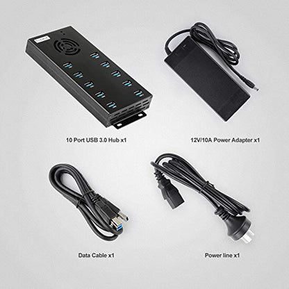 Hub Port: Sipolar 10-Port USB Hub 3.0 – Feature Highlight