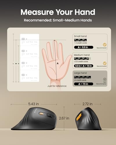 Mouse Protoarc: ProtoArc EM11 NL Bluetooth Rechargeable – Back View