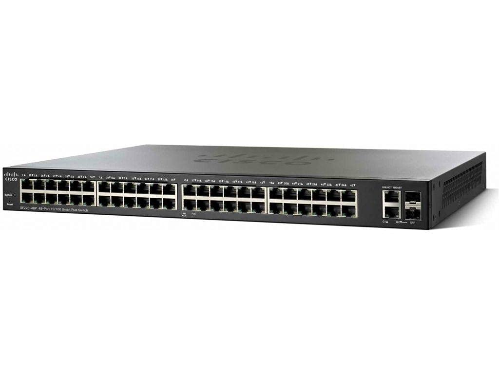 CISCO SYSTEMS SF350-48Mp 48 Port 10/100 Managed Switch (SF35048PK9NA)