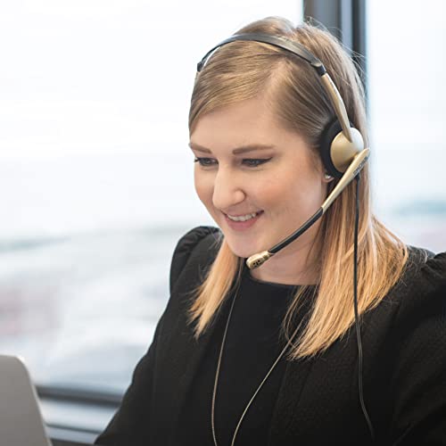 Koss CS100 USB: Koss CS100 Double Sided On-Ear Headset with – Side View