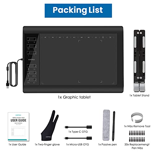 XOPPOX Graphics Drawing Tablet – Additional Angle