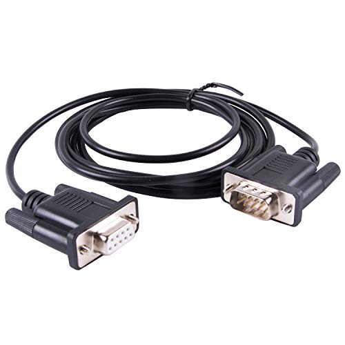 DB9 Male to Female Cable: APC UPS 940-0024C – Front View