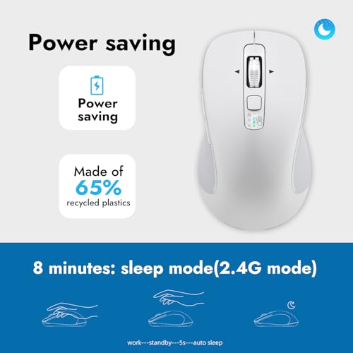 Mouse CITLLA: CITLLA Wireless Bluetooth Mouse USB BT1 BT2 – Feature Highlight