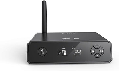 FiiO BR13 HiFi Bluetooth 5.1 Music Receiver Long Range – Front View