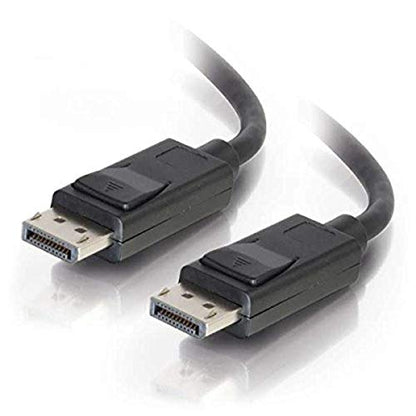 C2G 54424 DisplayPort Cable: 20ft 8K UHD Compatible Digital – Front View