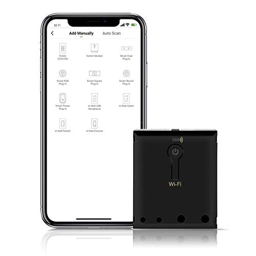 Wi-Fi Relay Module: TOPGREENER TGWFRSM1 Hidden Smart Switch – Front View