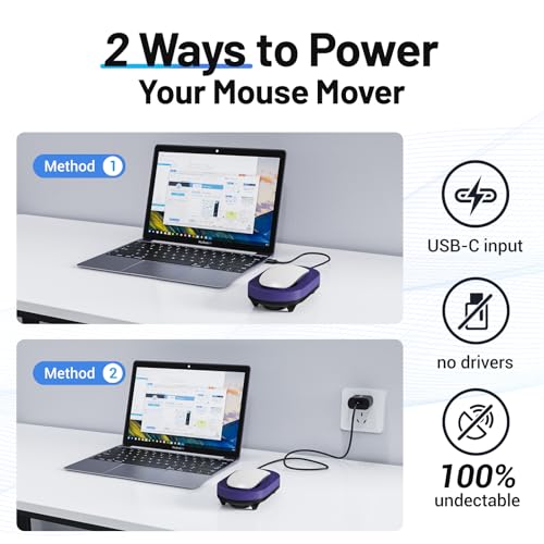 HONKID Undetectable Mouse Mover Jiggler with ON/Off Switch – Close-up Detail