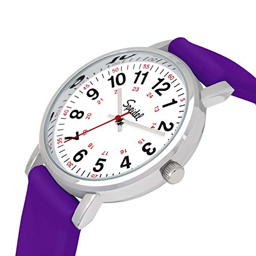 Watch Speidel: Speidel Original Scrub Watch for Nurses and – Side View