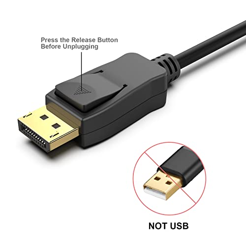 DisplayPort Male to HDMI Male – Close-up Detail