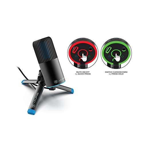JLab Talk Go USB Microphone: JLab Talk Series Cardioid or – Close-up Detail