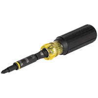 Klein Tools 32500HD Multi-Bit Screwdriver/Nut Driver, Impact Rated 11-in-1 Tool with Phillips, Slotted, Square and Torx Tips