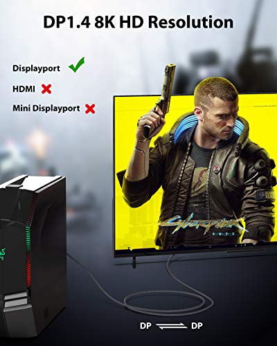 Maxonar DisplayPort Cable 1.4 – In Use