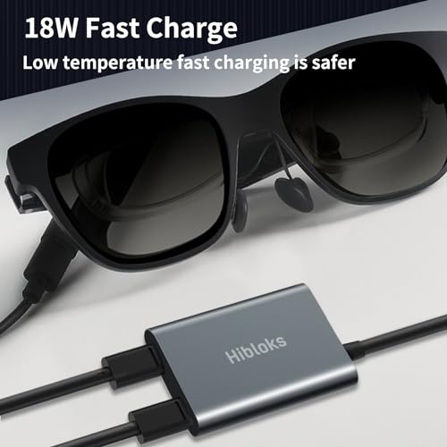 Charging Air: AR Smart Glasses USB-C Charging Adapter – Close-up Detail
