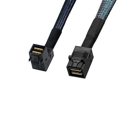 Internal Mini-SAS Cable: Heretom 2PCS 36-pin SFF-8643 HD – Front View