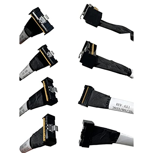 Diliving 74pin: DiliVing DiLinker SlimSAS LP X8 to 8*SATA – In Use