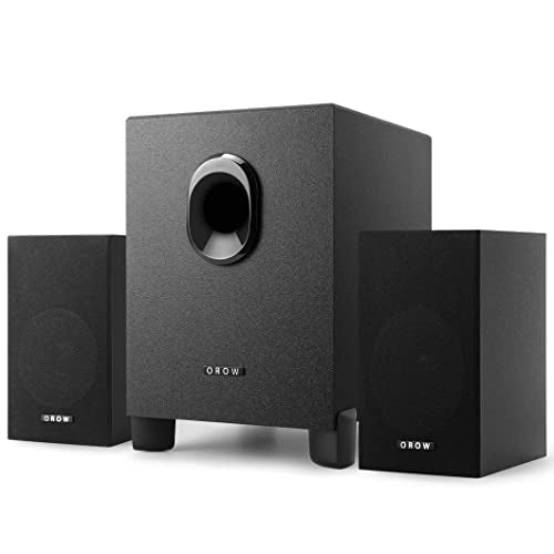 Speakers OROW: OROW S211 New 2.1 Multimedia Speakers System – Front View