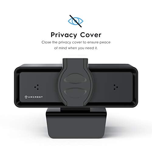 Amcrest 1080p: Amcrest AWC2198 Webcam with Microphone and – Close-up Detail