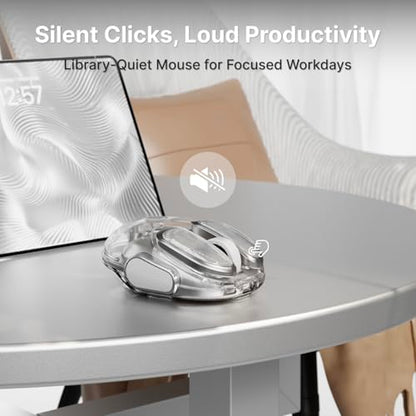 Wireless Mouse: SEUNKWANG EWEADN Q9 Dual-Mode Bluetooth – In Use