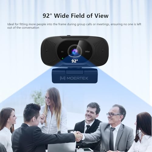 Webcam Camera: 4K UHD External Computer Camera with – Packaging
