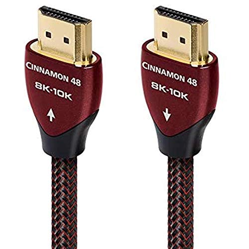 AudioQuest Cinnamon 48 0.75m 8K-10K 48Gbps HDMI Cable – Front View