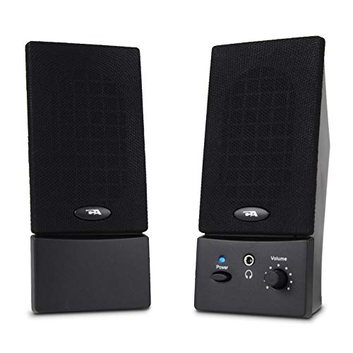Desktop Cyber Speaker: Cyber Acoustics CA-2016 2.0 USB – Front View